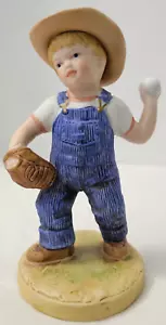 Figura de béisbol Danny Lanzando pelota de colección 1985 Homco Denim Days #1522 - Imagen 1 de 8