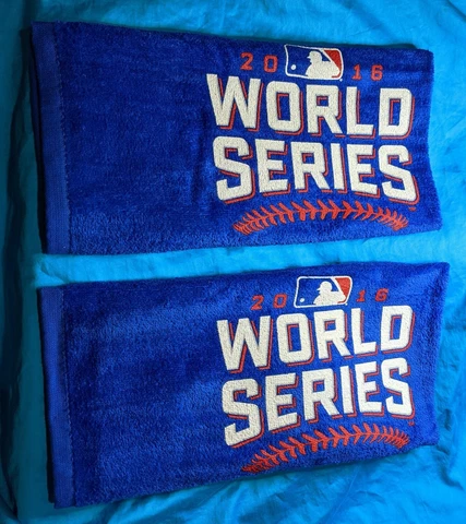 2 Chicago Cubs World Series 2016 Rally Sway Towels 25 "x 16", MLB. FREE SHIPPING Cover