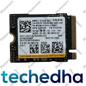 Samsung 512GB M.2 PCIe NVMe 2230 SSD Solid State Drive MZ-9MX512A BM9C1 GRADE A - Picture 1 of 1