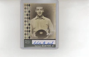 Nelson Burton Jr. Autogramm 2008 TK Legacy Bowling PBA Milestone Moments Karte M5 - Bild 1 von 2