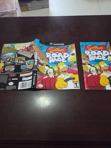 Nintendo Gamecube Simpsons Road Rage SOLO arte y manual, sin juego - Imagen 1 de 3