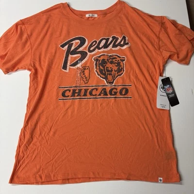 47 Chicago Da Bears исторический сигнал оранжевый футболка большой новый - Изображение 1 из 4