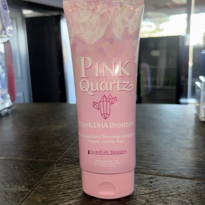 Bronceador DHA oscuro de cuarzo rosa Swedish Beauty NUEVO 2025 7,0 oz Foto 1 de 2