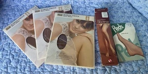 Vintage 1960 Seamless Stretch Dress Sheer Stockings, Safeway Sheers, Peds - Bild 1 von 5