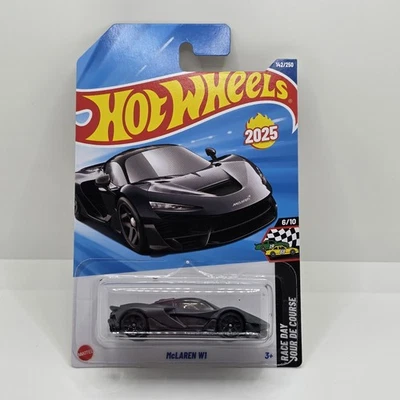Hot Wheels 2025 NEW Case Q McLaren W1 Black - Image 1 of 2