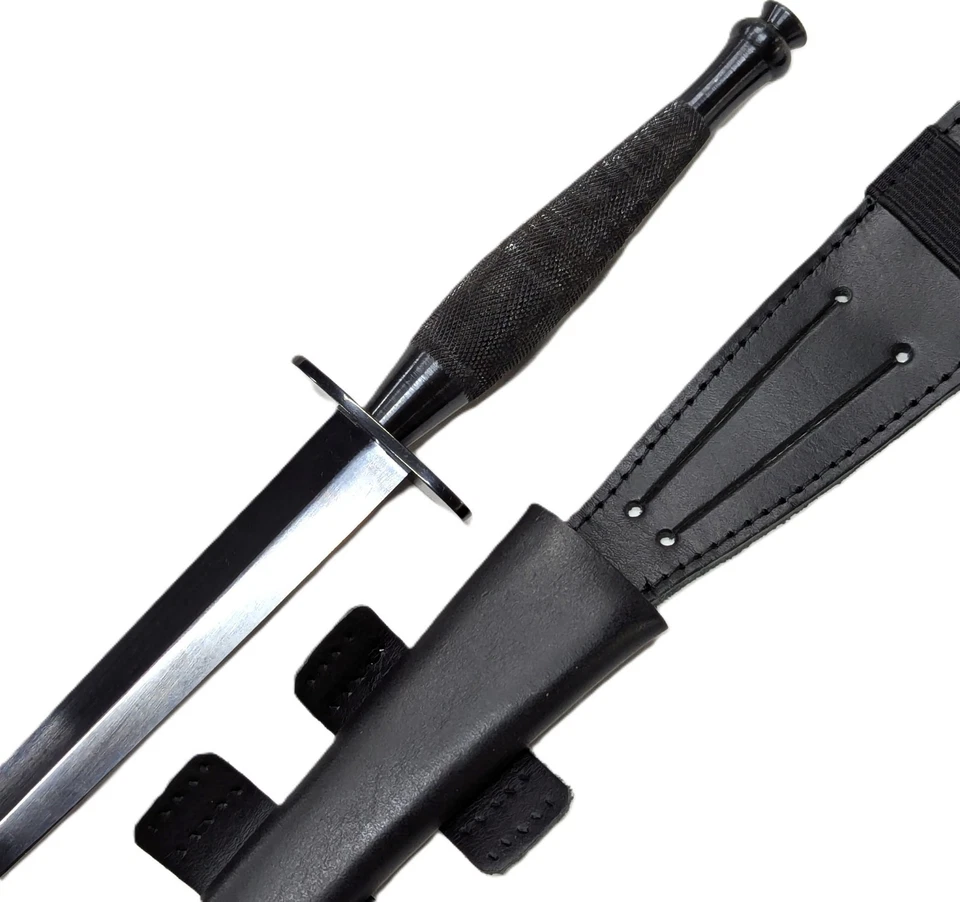 *2nd Australian army commando dagger/knife leather sheath UK J Nowill Sheffield - image 1 of 4