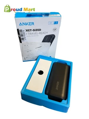 Banco de alimentación de bolsillo Anker 321 PowerCore 5000 mAh 12 W portátil listo para viajar Foto 1 de 4