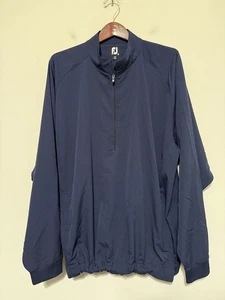⛳️ FootJoy Quarter Zip Pullover Mens XL Golf Lightweight Jacket Top FJ Golfwear - Picture 1 of 7
