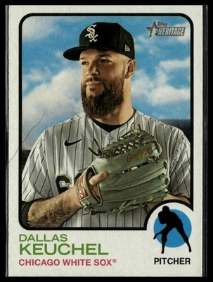 Dallas Keuchel 2022 Topps Heritage #133 (11G) - Image 1 of 2