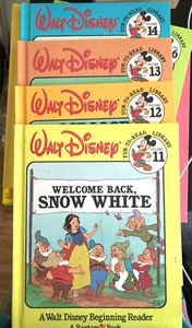 Walt Disney Bantam Books Fun To Read Vol 11-14 Jan1986 Set of 4 Preowned - Picture 1 of 11