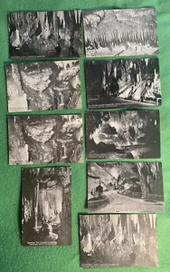 Vintage Postkarten um 1906 ~ Sammlung von 9 Luray Höhlen Ansichten ~ Virginia VA - Bild 1 von 2