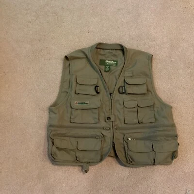 GANDER MOUNTAIN YOUTH XL FISHING/ OUTDOOR ACTIVITY VEST, ZIP FRONT, POCKETS! - Image 1 of 4