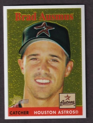 Brad Ausmus 2007 Topps Chrome Heritage Card #94 Astros /1958 - Image 1 of 2