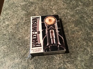 NEW Sealed Deck Harley Davidson Playing Cards 8 Great HD Motorcycles 243-R - Picture 1 of 2