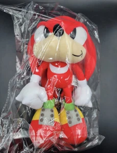 Peluche imbottito SONIC the Hedgehog Knuckles 10" pollici grande orientale nuovo con etichette - Foto 1 di 3