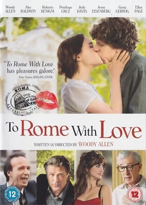 To Rome With Love - Woody Allen, Alec Baldwin - NEW Region 2 DVD - Image 1 of 2