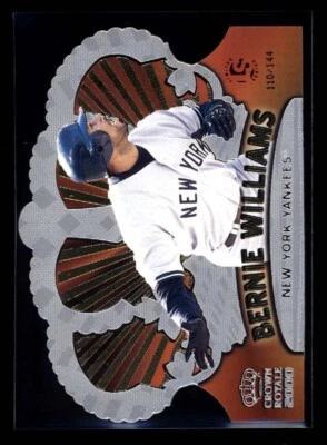 Bernie Williams 2000 Pacific Crown Royale Serie Limitada #98 110/144 Foto 1 de 2