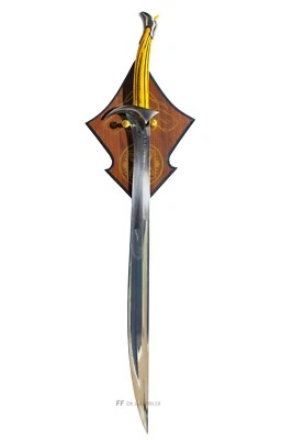 LORD OF THE RINGS - ORCRIST, SWORD OF THORIN OAKENSHIELD (with FREE wall plaque) - image 1 of 4