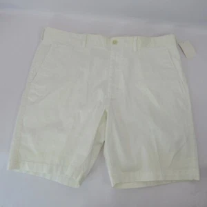 Nordstrom Men's Shorts Slim Fit Chino Size 40 W Classic Style Summer White - Picture 1 of 12