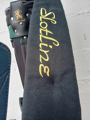 Slotline Golf Cart Bag, Padded Shoulder Strap 6-Dividers 4 Pockets - Image 1 of 4