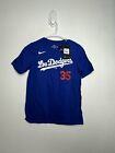 Nike Los Angles Dodgers Shirt Boys Sizes Cody Dillinger Blue Short Sleeve