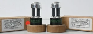 1 MP JAN-12SN7GT SYLVANIA NOS NIB Made in USA AMPLITREX TESTED #1786025 1786028 - Picture 1 of 6