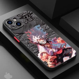 One Piece Luffy Anime Für iPhone 11 12 13 14 15 Case Hülle Schutzhülle Cover TPU - Picture 1 of 4
