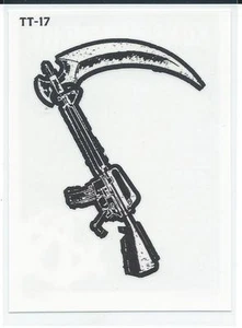 Tarjeta de inserto de tatuaje temporal de Sons of Anarchy temporada 4-5 #TT-17 - Imagen 1 de 2