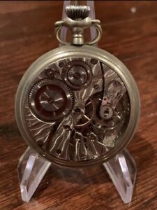Illinois Pocket Watch 16s 17 Jewels Serviced And Runs