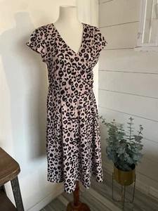 Women’s Oxiuly Fashion Long Cheetah Dress Size Large G21 - Picture 1 of 8