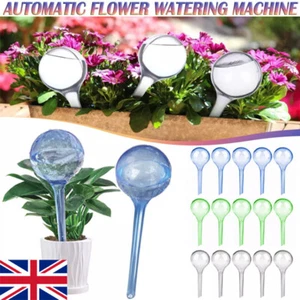 2/6Pcs Indoor Plant Self Watering Garden Home Flower Drip Waterer Tool Feeder UK - Picture 1 of 22