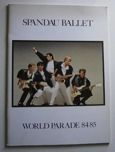 SPANDAUER BALLETT: WELTPARADE 84/85 JAPANISCHES TOURPROGRAMM - Bild 1 von 3