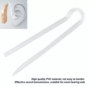10pcs Hearing Aid Tubes Flexible Type R BTE Earmold Hearing Aid Tubing - Picture 1 of 12