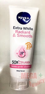 Nivea Extra Bright Radiant And Smooth Serum Lotion 50x Collagen SPF33 180 ml - Picture 1 of 3