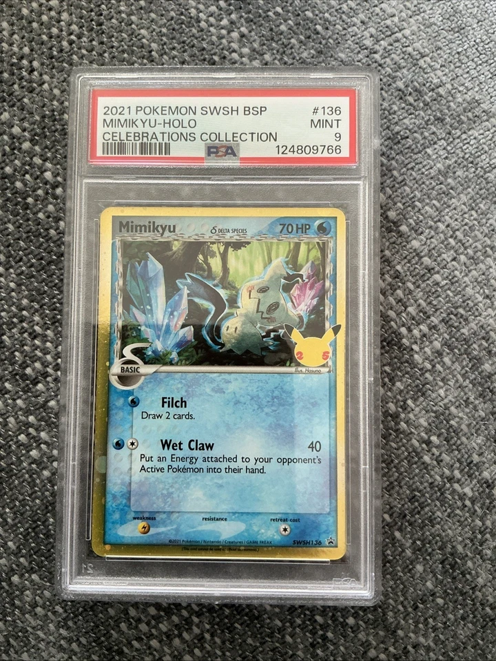 Mimikyu (Delta Species) SWSH136 SWSH: Sword & Shield Promo Cards Holo - Image 1 of 1