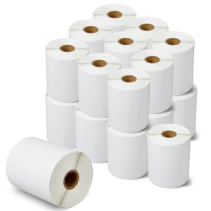 20 Rolls of 250 4x6 Direct Thermal Shipping Labels For Zebra Eltron ZP450 LP2844 - Picture 1 of 18
