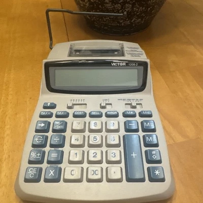 Victor 1208-2 Printing Calculator - Image 1 of 4
