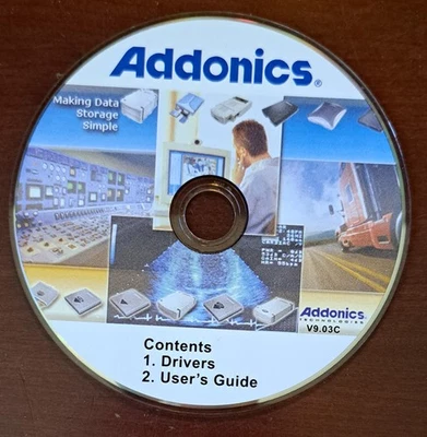 Addonics Technologies V9.03C Data Storage Software - Image 1 of 2