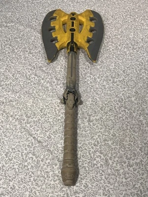 NERF N-Force Warlock Axe 2009 Hasbro Foam Melee Double Blade LARP Toy Weapon - Image 1 of 4