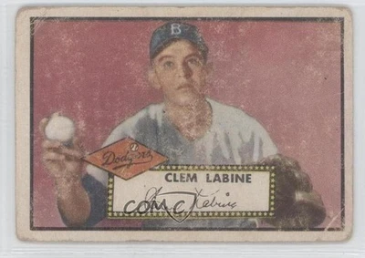 1952 Topps High # Clem Labine #342 Rookie RC - Image 1 of 2
