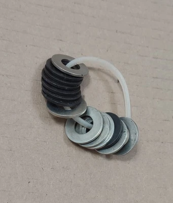 Новый старый запас велосипед ступица оси прокладка шайбы 10 мм размер 14 x - Изображение 1 из 2