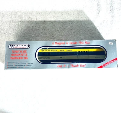 US Mail Railway Post Office / Baggage: Chesapeake & Ohio #52 (Williams, O Gauge) - Image 1 of 4