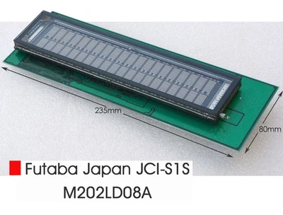 FUTABA M202LD08A VFD-DISPLAY DISPLAY JCI-S1S M202LD08 PERFEKTE CONDITION #13 - Bild 1 von 2