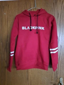 Blackpink K-Pop Hoodie Kaputzenpullover Rot Jennie - Bild 1 von 3