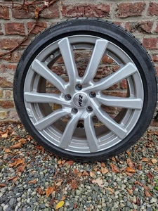 4 alufelgen 18 zoll mit COnti Winterreifen für Mini Clubman u. a. - Bild 1 von 5