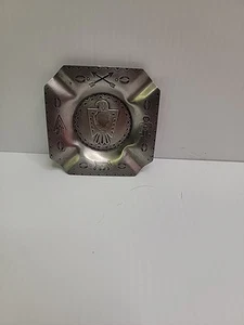 Wyoming State Souvenir vassoio cenere in metallo 3" - Foto 1 di 2