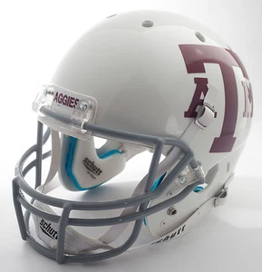 TEXAS A&M AGGIES Schutt AiR XP Gameday REPLICA Football Helmet (WHITE) - Picture 1 of 2
