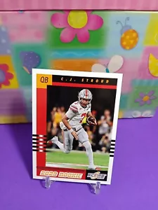 C.J. Stroud 2023 Score Fußball Throwback Rookie Einsatz #2 Goldfolie parallel - Bild 1 von 2