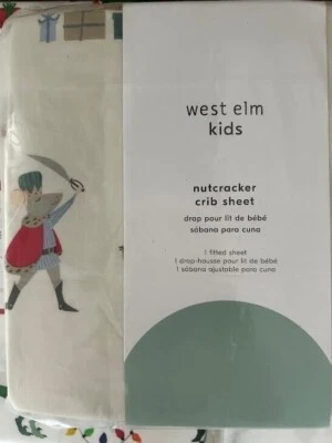 Sábana bajera West Elm Cascanueces 52x28 Foto 1 de 3