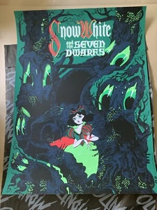 Schneewittchen und die sieben Zwerge Druckvariante /115 von Peter Dolan Mondo - Bild 1 von 2